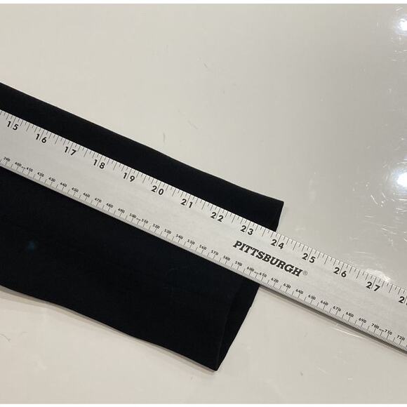 NWOT Vintage MAXMARA Coat Jacket 8 Black Wool Tie Long Sleeve Button Slit Pocket - Picture 12 of 12